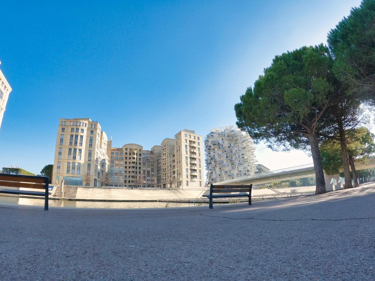 Appartement Cosy , Vue Imprenable, Parking Prive Montpellier Exterior foto